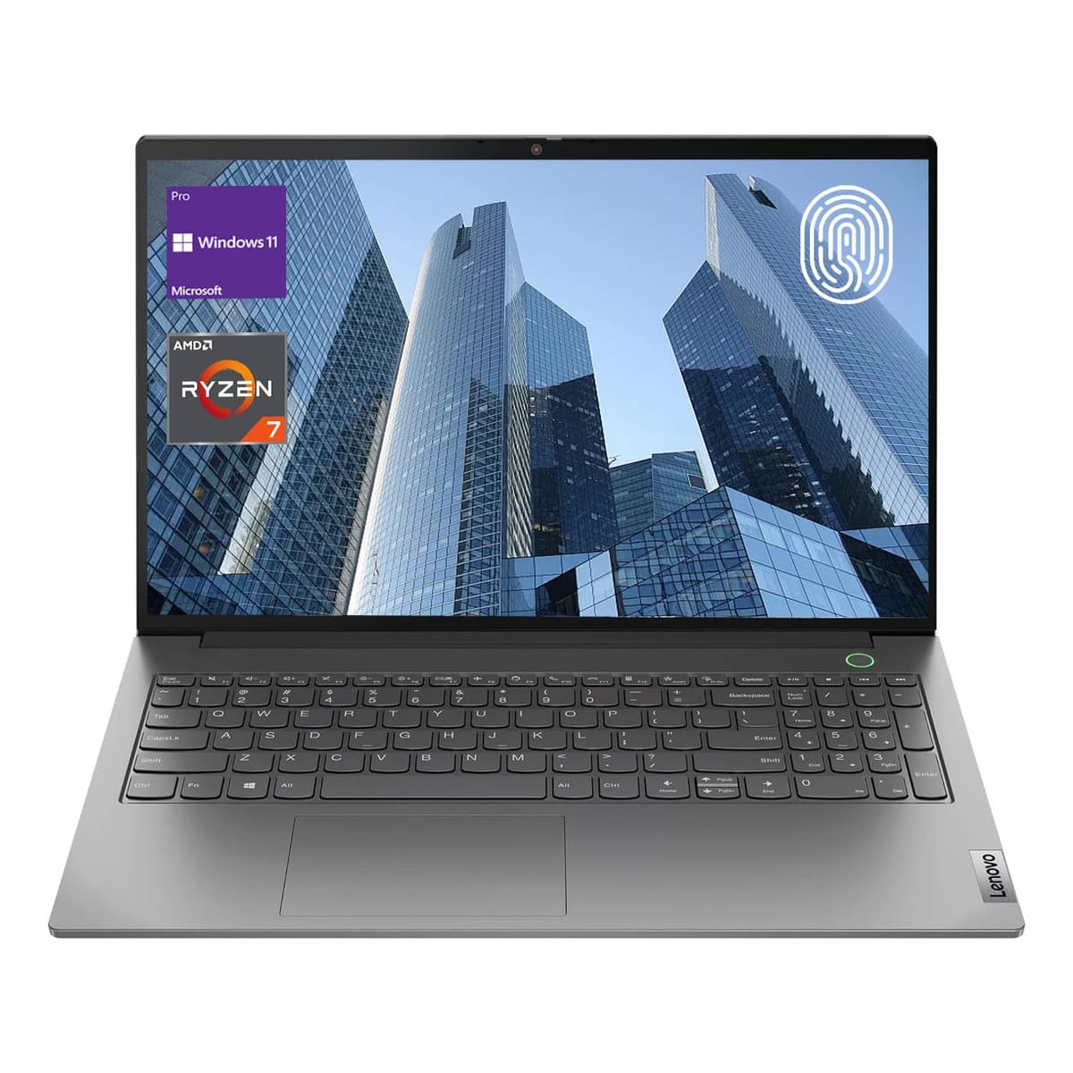 Lenovo ThinkBook 15 Laptop Empresarial, Pantalla FHD 15.6", AMD Ryzen 7 5825U (Mejor que i7-1165G7), 16GB RAM, 512GB SSD, Lector de Huellas, HDMI, RJ45, Webcam, Wi-Fi 6, Windows 11 Pro, Gris, 1 año de garantía ThinkBook 15 G4 ABA