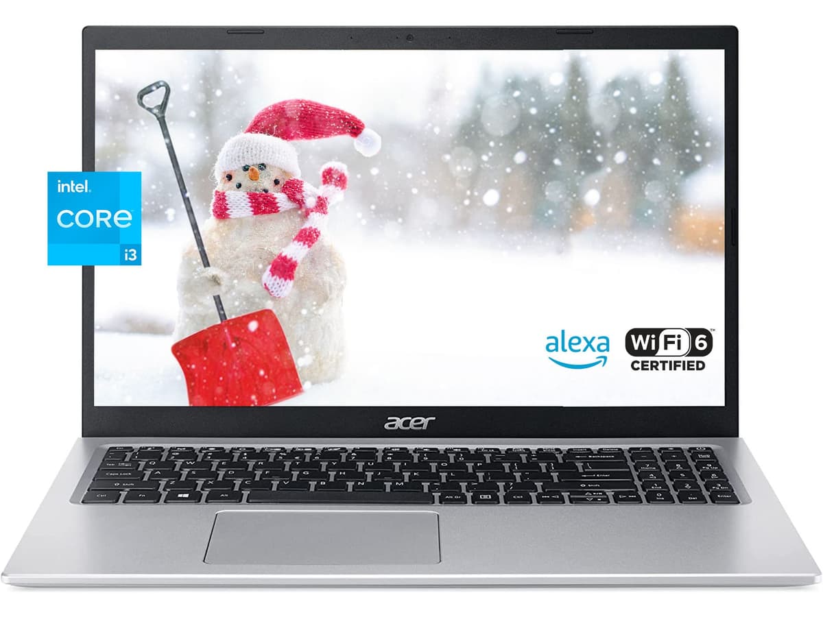 Acer Aspire 5 Slim Notebook Empresarial, 15.6" FHD IPS, Intel Core i3-1115G4 de 11ª gen, 12GB RAM, 512GB SSD, Wi-Fi 6, HDMI, Alexa, Windows 11, Plateado
