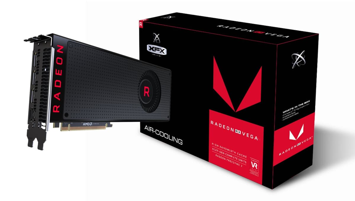 XFX Radeon RX Vega 56 8GB 3xDP HDMI Tarjeta Gráfica RX-VEGMLBFX6