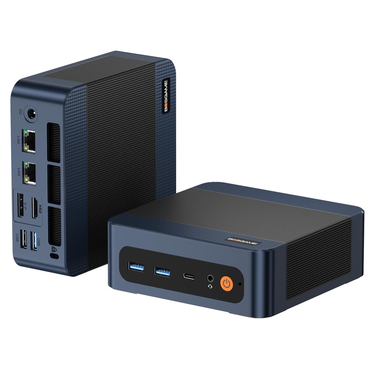 BOSGAME P3 MIX Mini PC Ryzen 5 7640HS 16GB DDR5 512GB PCIe SSD USB4 Dual 2.5G LAN Wi-Fi 6E