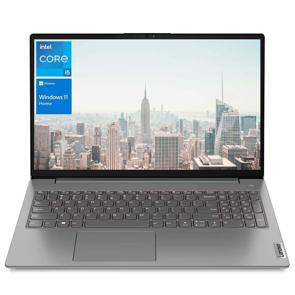 Lenovo V15 Gen 4 Laptop Empresarial, Pantalla FHD 15.6", Intel Core i5-13420H, 40GB RAM, 1TB SSD, Cámara Web, HDMI, RJ-45, Wi-Fi 6, Windows 11 Home, Gris Lenovo V15 G3 ABA