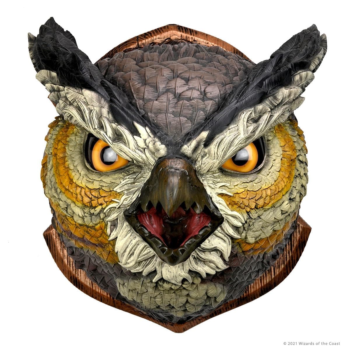 WizKids Réplicas de los Reinos: Placa Trofeo Owlbear 68501