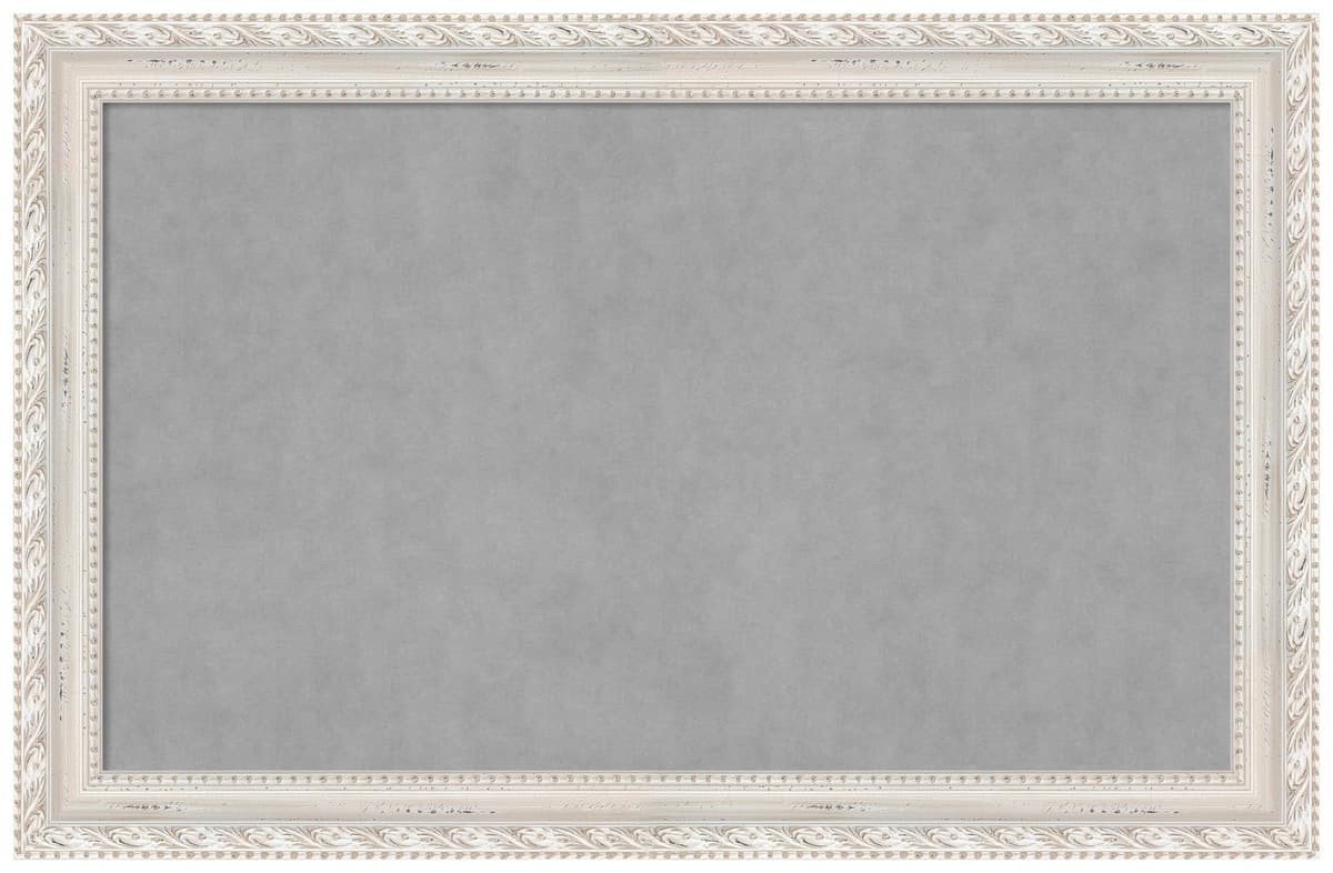 Tablero magnético enmarcado Amanti Art 46x30, área magnética 40x24, Opera Off White 28588291920