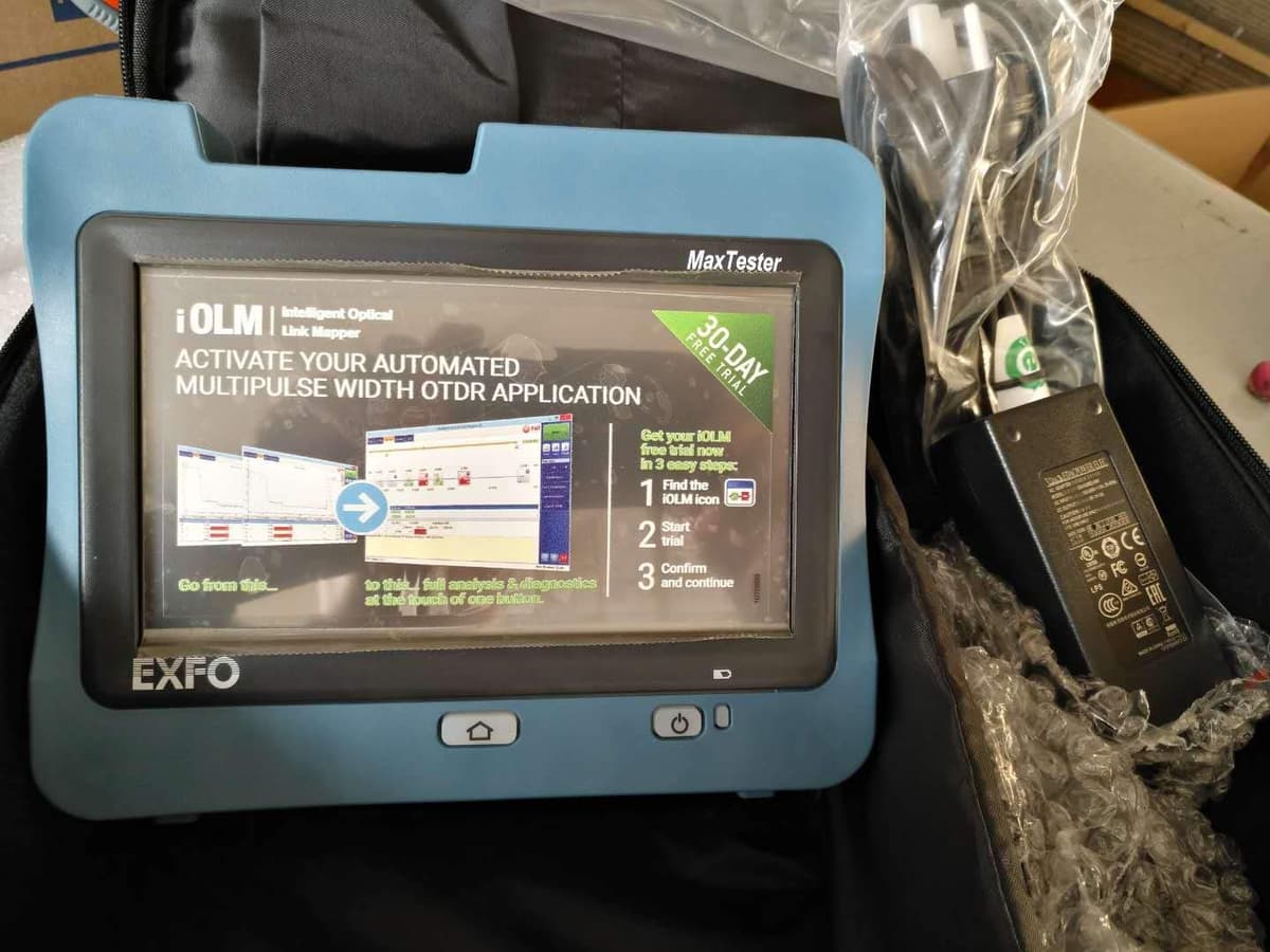 EXFO OTDR MAX730C con módulo MAX-730C-SM2 1310/1550/1625nm MAX-730C with MAX-730C-SM2