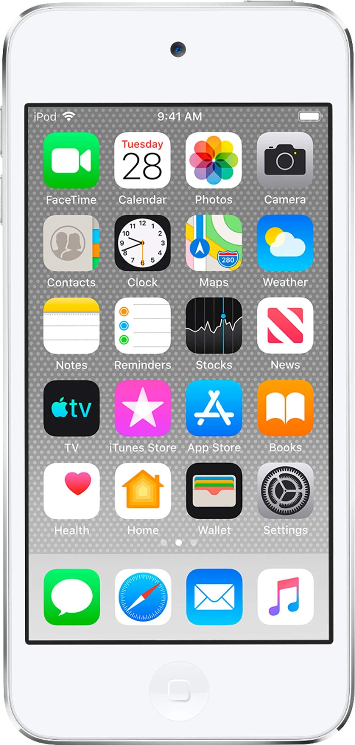 Apple iPod Touch (256 GB) (7ª generación) - Plata (Reacondicionado) iPodtouch256GB-cr