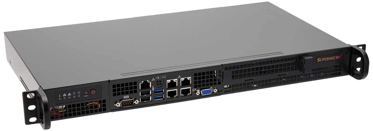 Supermicro SYS-5018A-FTN4 1U Rackmount Server Barebone con Intel Atom C2758