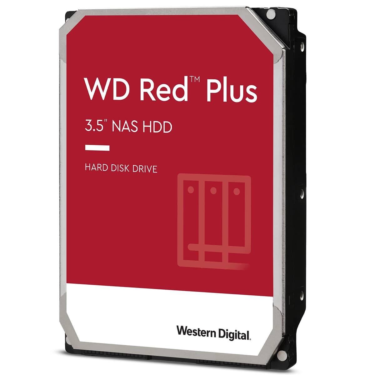 Western Digital WD Red Plus 14TB NAS Disco Duro Interno 3.5" - Clase 5400 RPM, SATA 6 Gb/s, CMR, Caché 512 MB WDBAVV0140HNC-WRSN