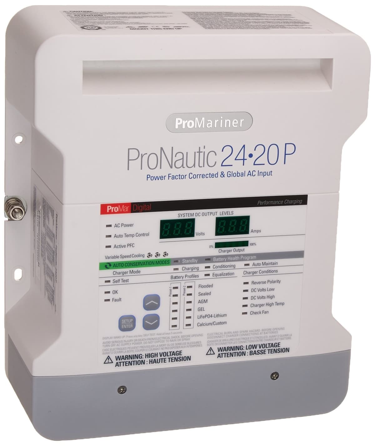 ProMariner ProNauticP 2420P Cargador de Batería 24V 20A (ProNauticP Series) 63170