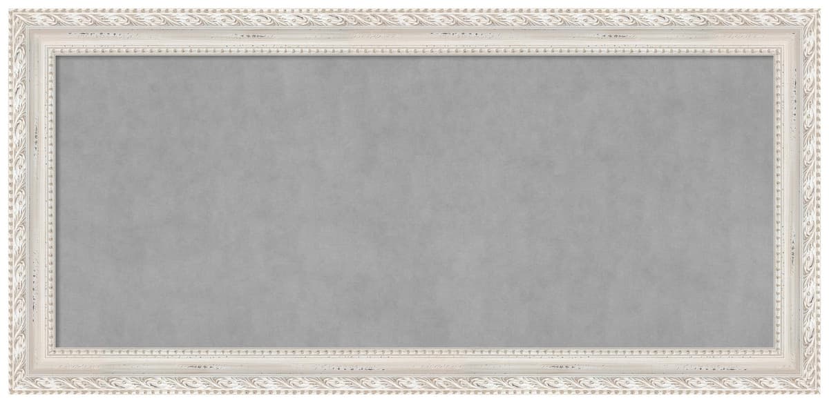 Amanti Art tablero magnético blanco con marco Opera Off White 54 x 26 in 28588291136