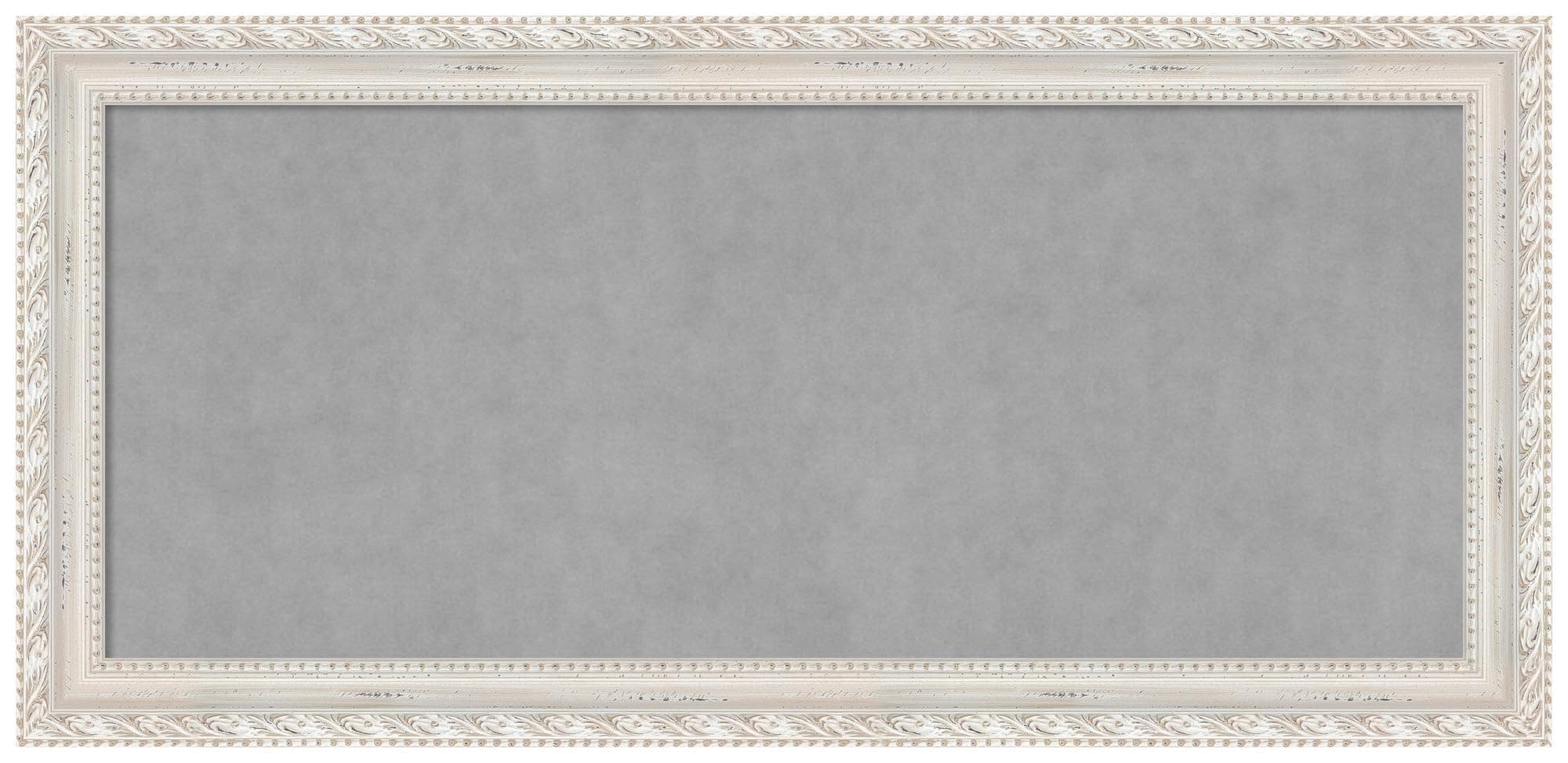Amanti Art tablero magnético blanco con marco Opera Off White 54 x 26 in 28588291136