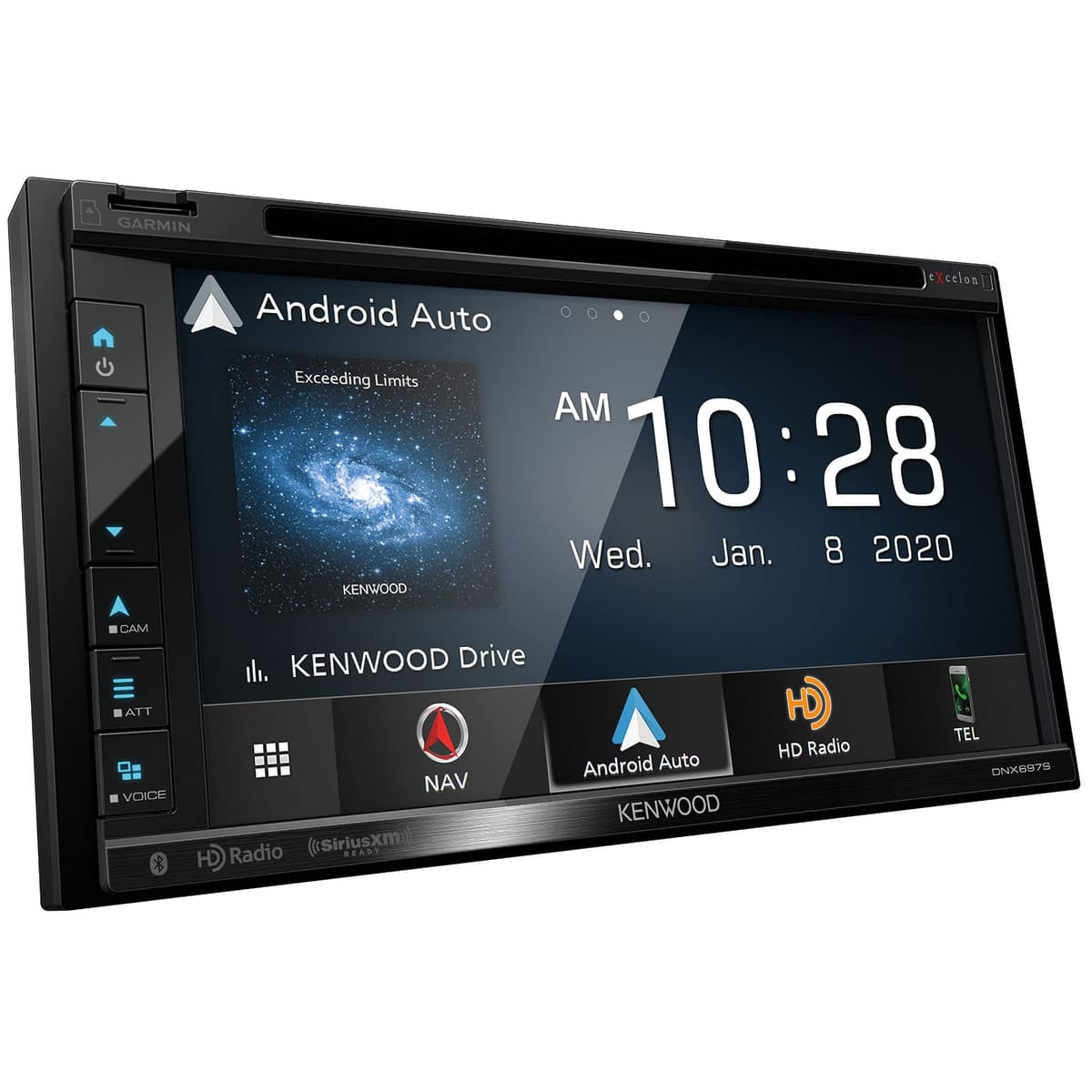 Kenwood DNX697S Receptor Touchscreen 6.8" con Garmin Navigation, Apple CarPlay y Android Auto
