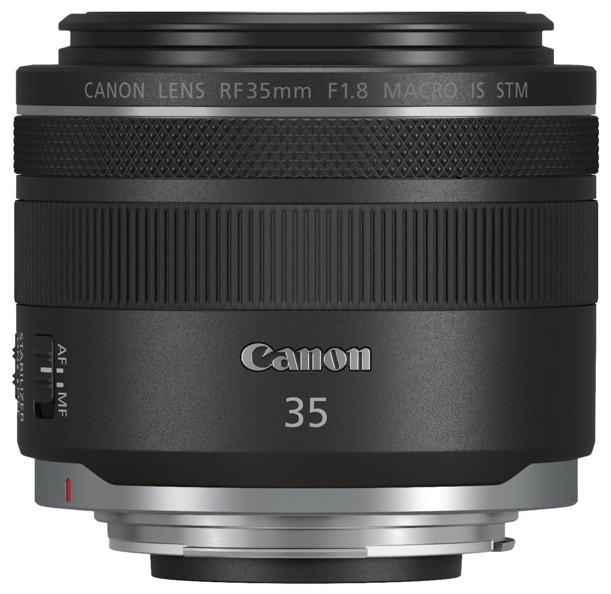 Canon RF 35 mm f/1.8 Macro STM, negro - 2973C002 (modelo internacional) (reacondicionado) 2973C002-cr