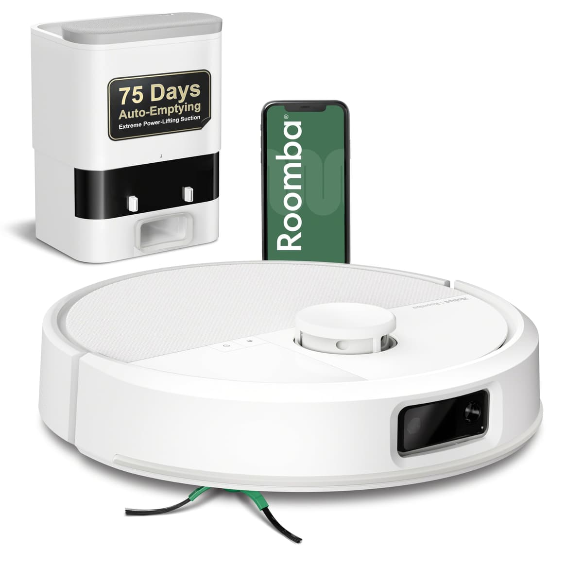 iRobot Roomba Max 705 con AutoEmpty Dock - Succión extrema, LiDAR y Auto-vaciado W155220