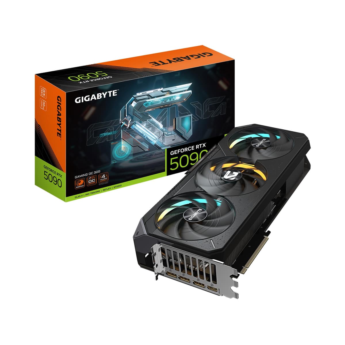 GIGABYTE GeForce RTX 5090 Gaming OC 32G - Tarjeta de video GV-N5090GAMING OC-32GD