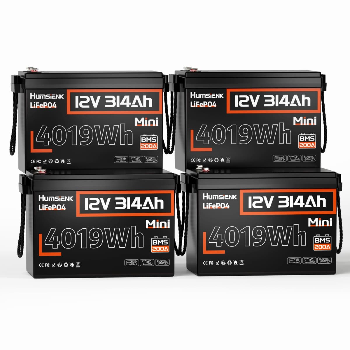 HumsiENK A USHS12V314AHMINI-044-4PK