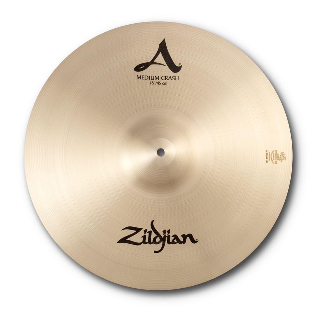 Avedis Zildjian Company platillo crash medio A Zildjian de 18 pulgadas A0242