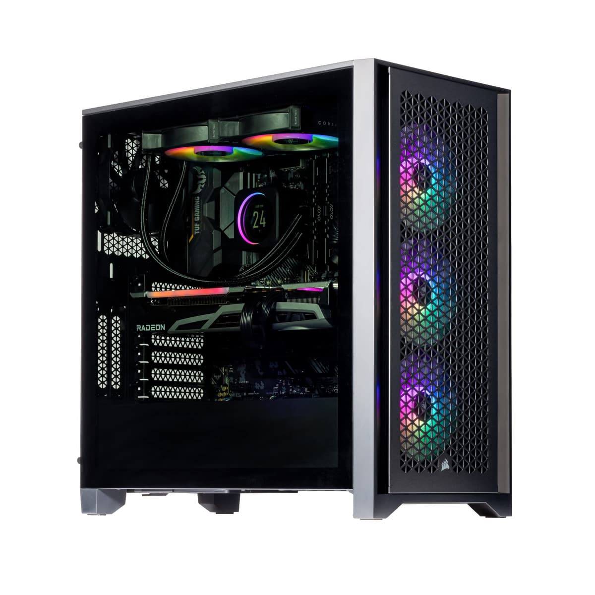 Velztorm Tentorix Custom PC Gaming Tower - Ryzen 7 5800X3D, RX 6900 XT, 32GB, 512GB SSD + 1TB HDD, 750W