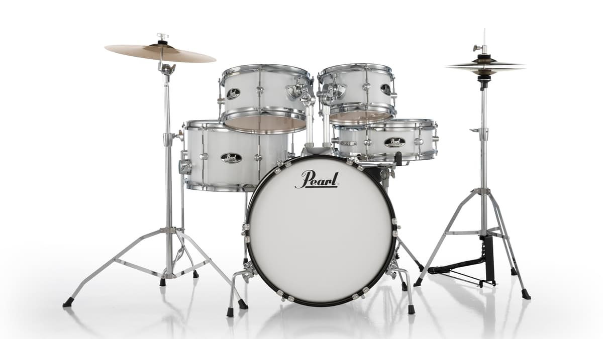 Pearl Roadshow Jr. Juego de Batería de 5 Piezas con Herrajes y Platillos (RSJ465C/C33)