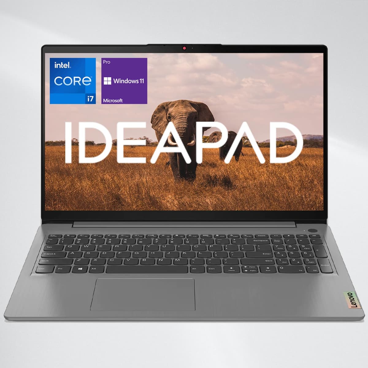 Lenovo IdeaPad 3 15.6" - i7-1255U, 40GB RAM, 2TB PCIe SSD, Windows 11 Pro, Gris IdeaPad 3 15IAU7