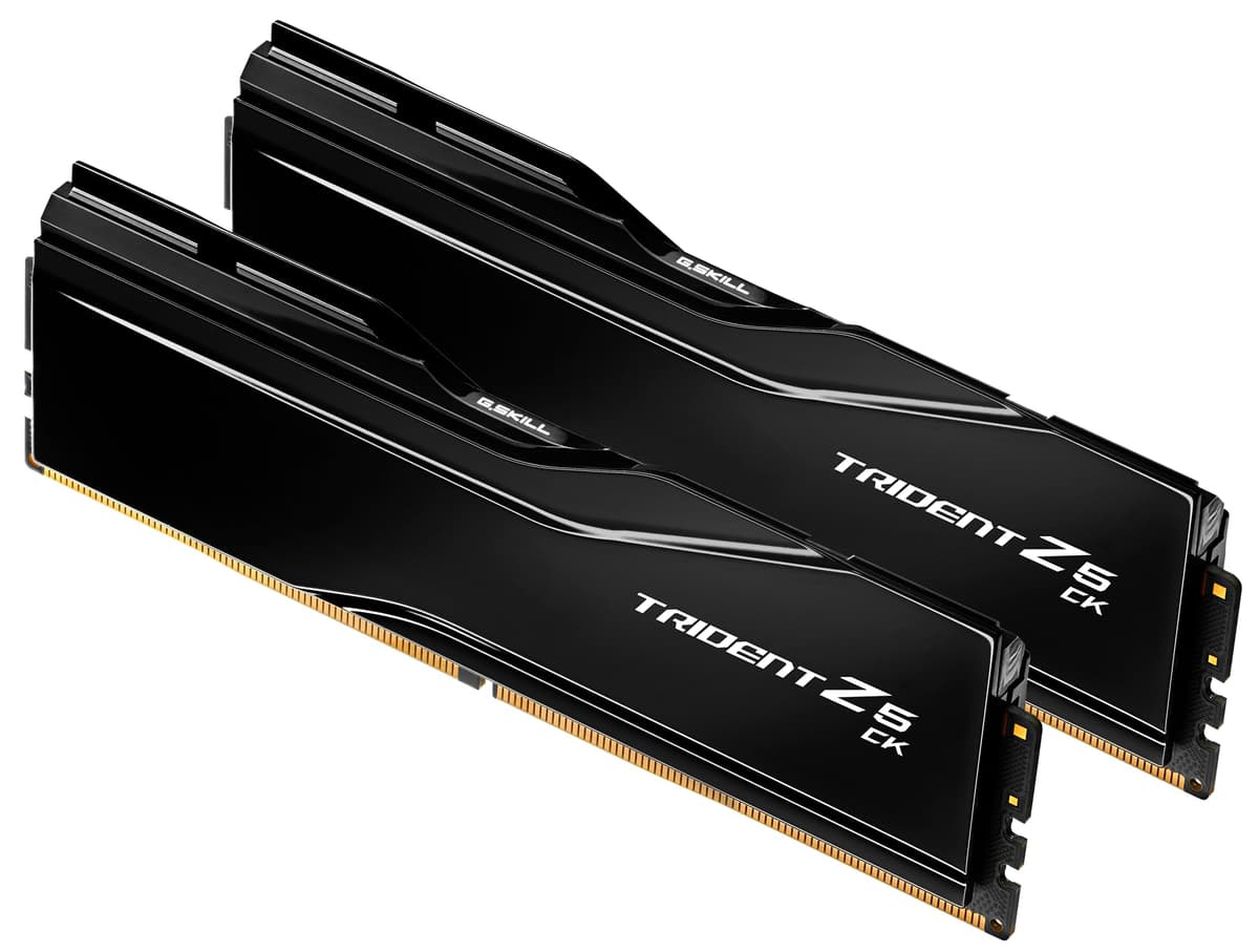 G.SKILL Trident Z5 CK Series DDR5 RAM (Intel XMP 3.0) 48GB (2x24GB) 9000MT/s CL42-56-56-144 1.45V Memoria para PC de Escritorio CU-DIMM - Mirror Black (F5-9000C4256H24GX2-TZ5CK)