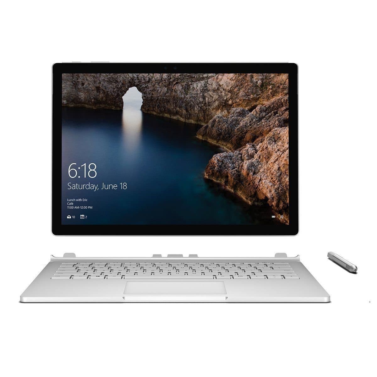 Microsoft Surface Book 256GB, 8GB RAM, Intel Core i7 - Renewed FGK-00001