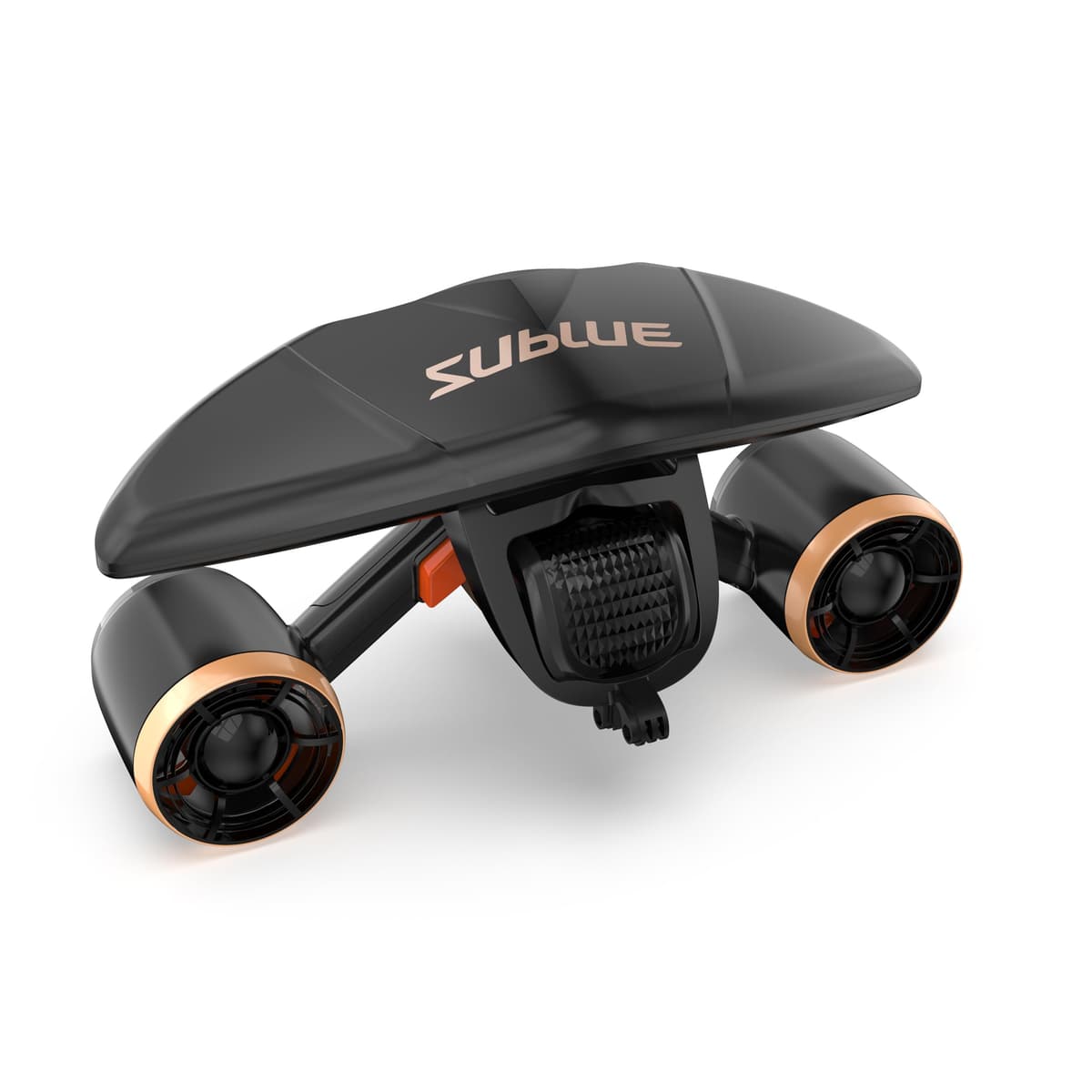 sublue Mix Pro Scooter submarino de doble motor - 2 velocidades, hasta 60 min, profundidad 40 m, con montura para cámara (Negro) nero