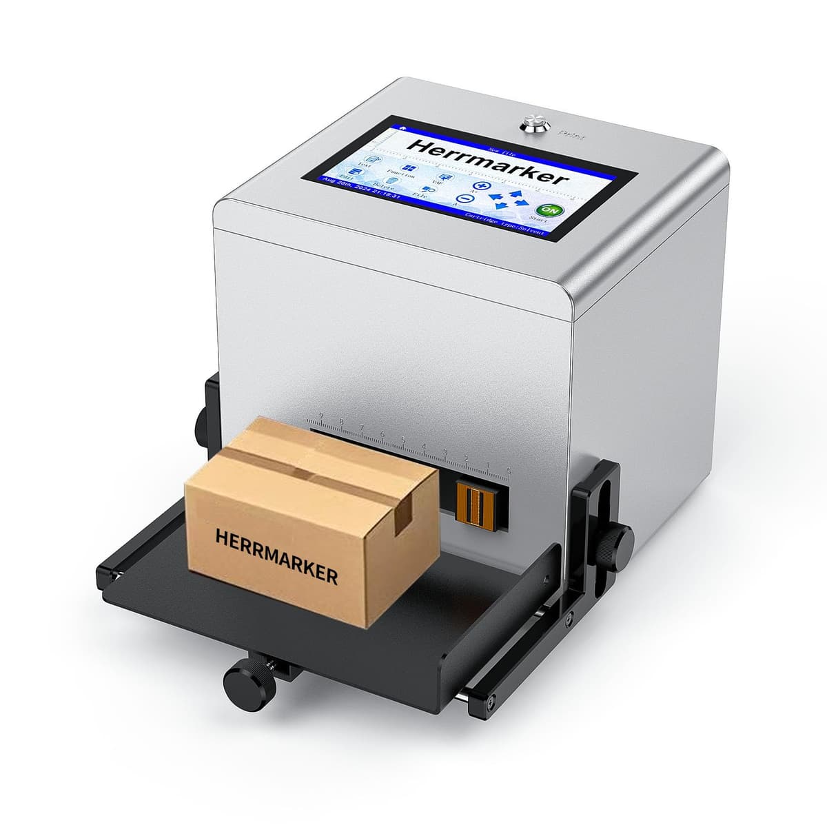 Herrmarker JS45 Impresora inkjet de codificación con pantalla táctil 7" y cartucho de 42ml