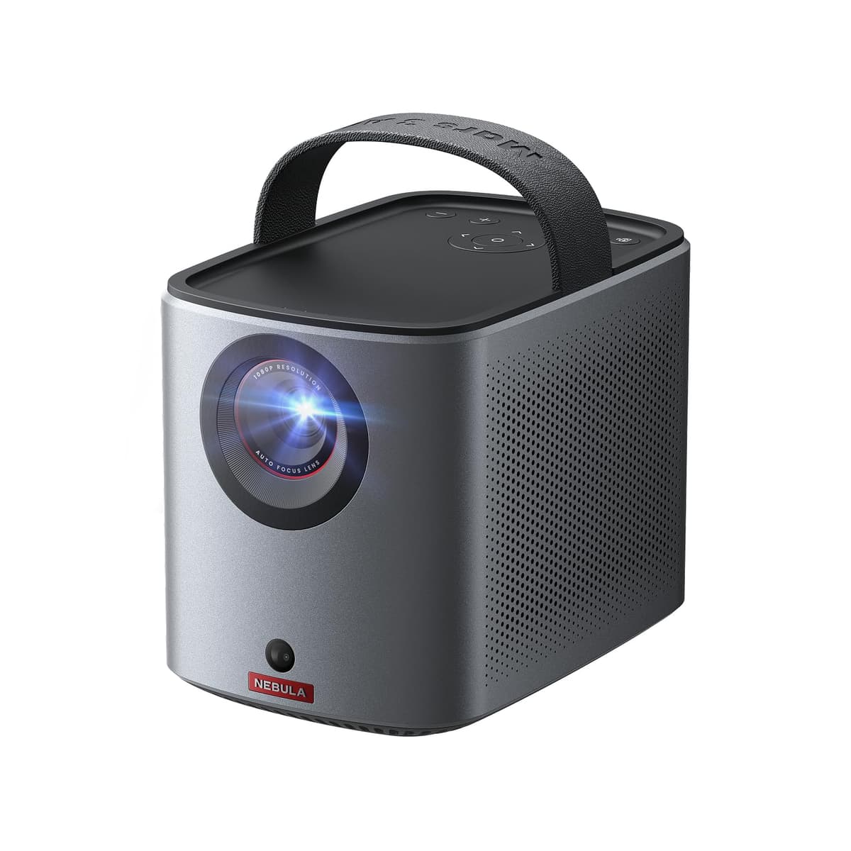 NEBULA Mars 3 Air GTV Proyector - Licencia Oficial de Netflix, 400 lúmenes ANSI, 1080p nativo, Sonido Dolby Digital, Imagen de 150 pulgadas, Batería integrada para 2.5 horas de reproducción en cualquier lugar (Reacondicionado) WSPEV2EYXCSG