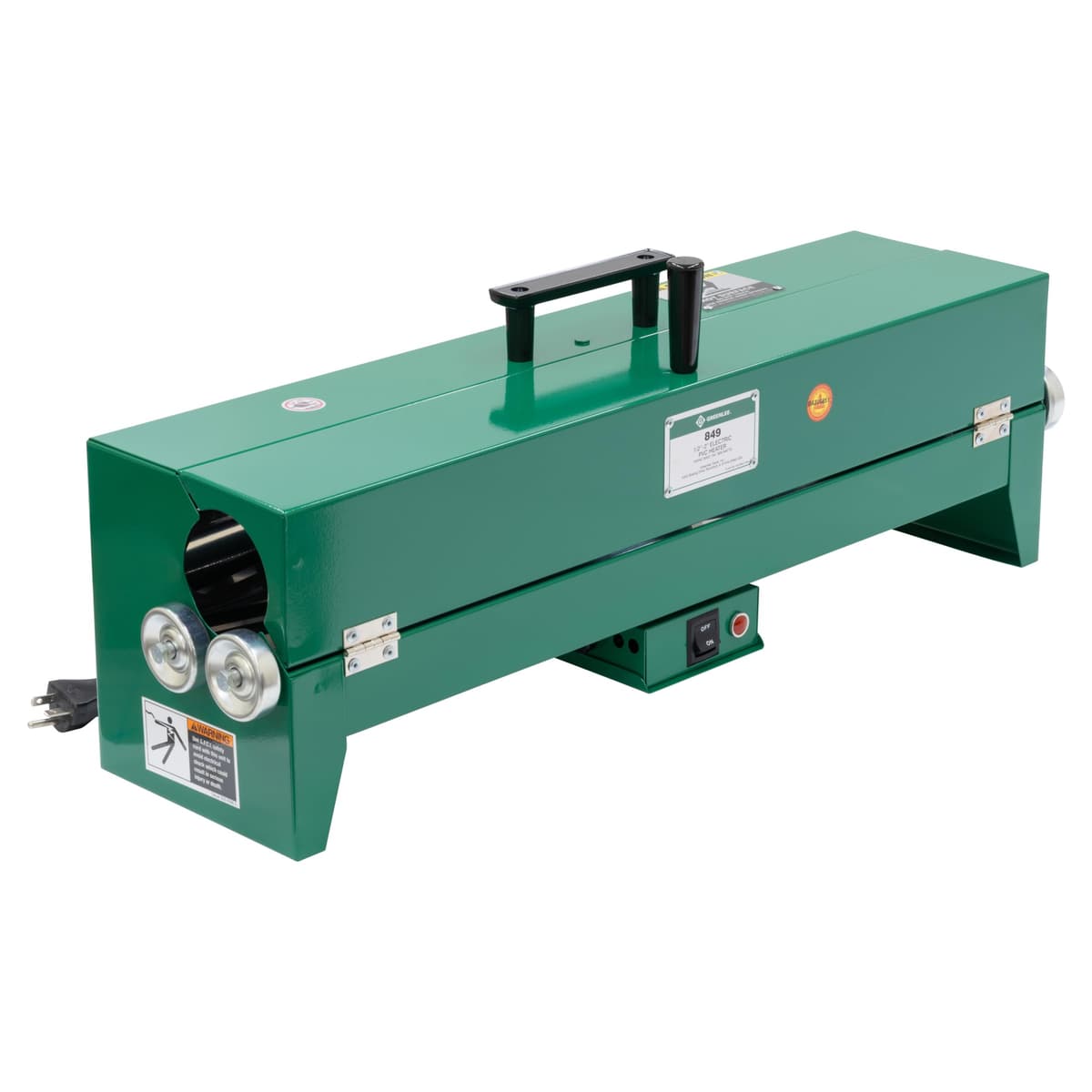 Greenlee 849 Calefactor eléctrico para PVC, para secciones de 24" de 1/2" a 2", color verde