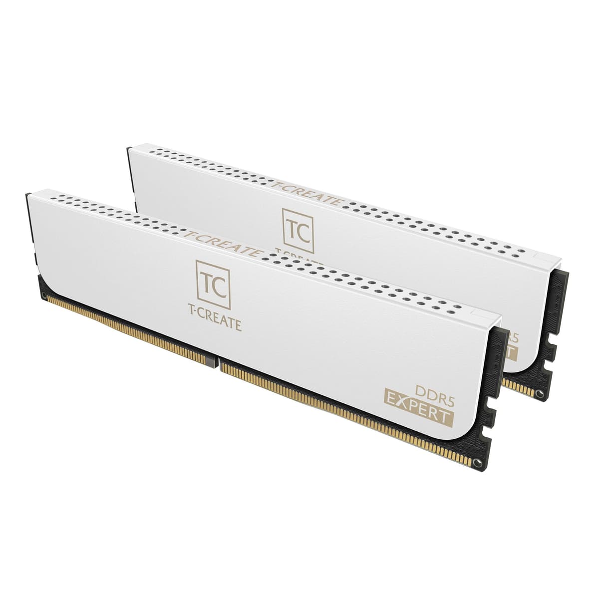 TEAMGROUP T-Create Expert Overclocking DDR5 64GB (2x32GB) 6400MHz CL34 - Blanco CTCWD564G6400HC34BDC01