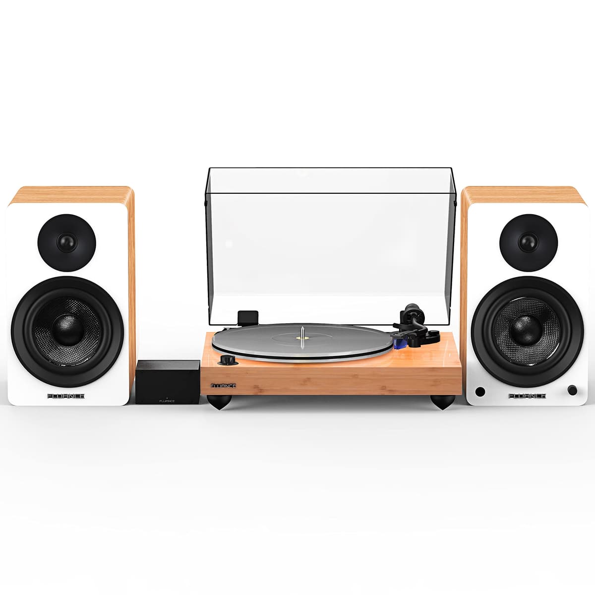 Fluance Reference RT85 Pack Hi-Fi con Ai61 y Ortofon 2M Blue (Lucky Bamboo) RT85BPA61W