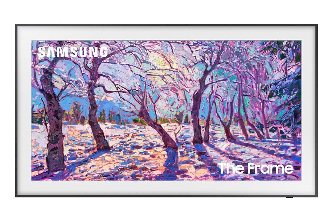 Samsung Pantalla QLED The Frame LS03C de 32 pulgadas, Quantum HDR, Modo Arte, Pantalla Mate Antirreflectante, Soporte de Pared Slim Fit Incluido, Smart TV con Alexa integrada (QN32LS03CB) QN32LS03CBFXZA