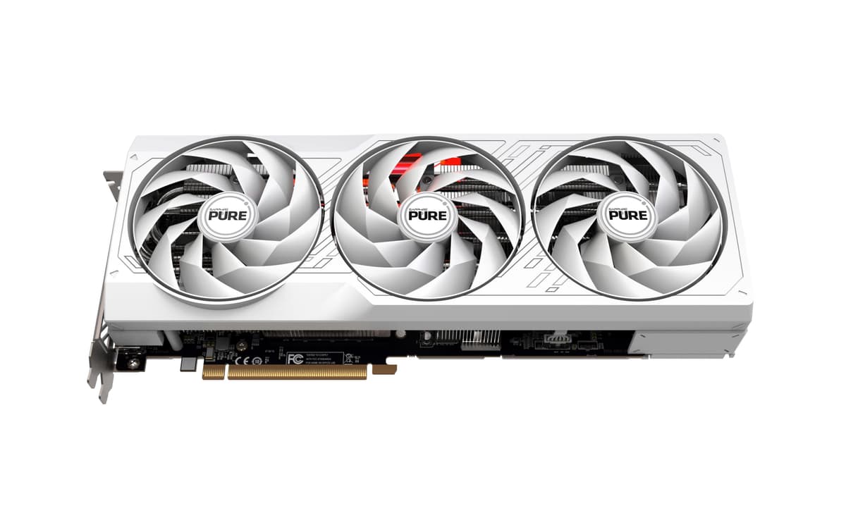 Sapphire PURE AMD Radeon RX 7700 XT Gaming OC 12GB GDDR6, Dual HDMI / Dual DP 489 51062 9438 7