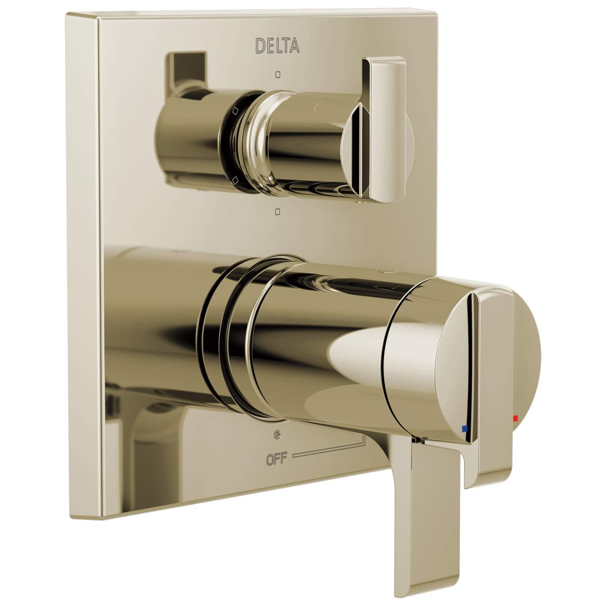 DELTA T27T967-PN juego de chorro integrado TempAssure 17T con desviador, níquel pulido