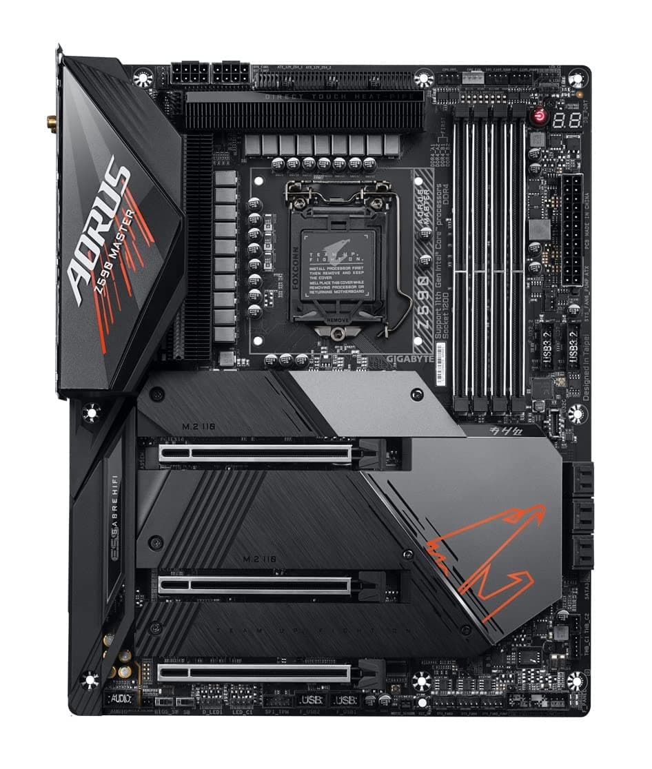 Gigabyte Z590 AORUS Master Intel Z590 Express LGA 1200 Placa base ATX DDR4-SDRAM