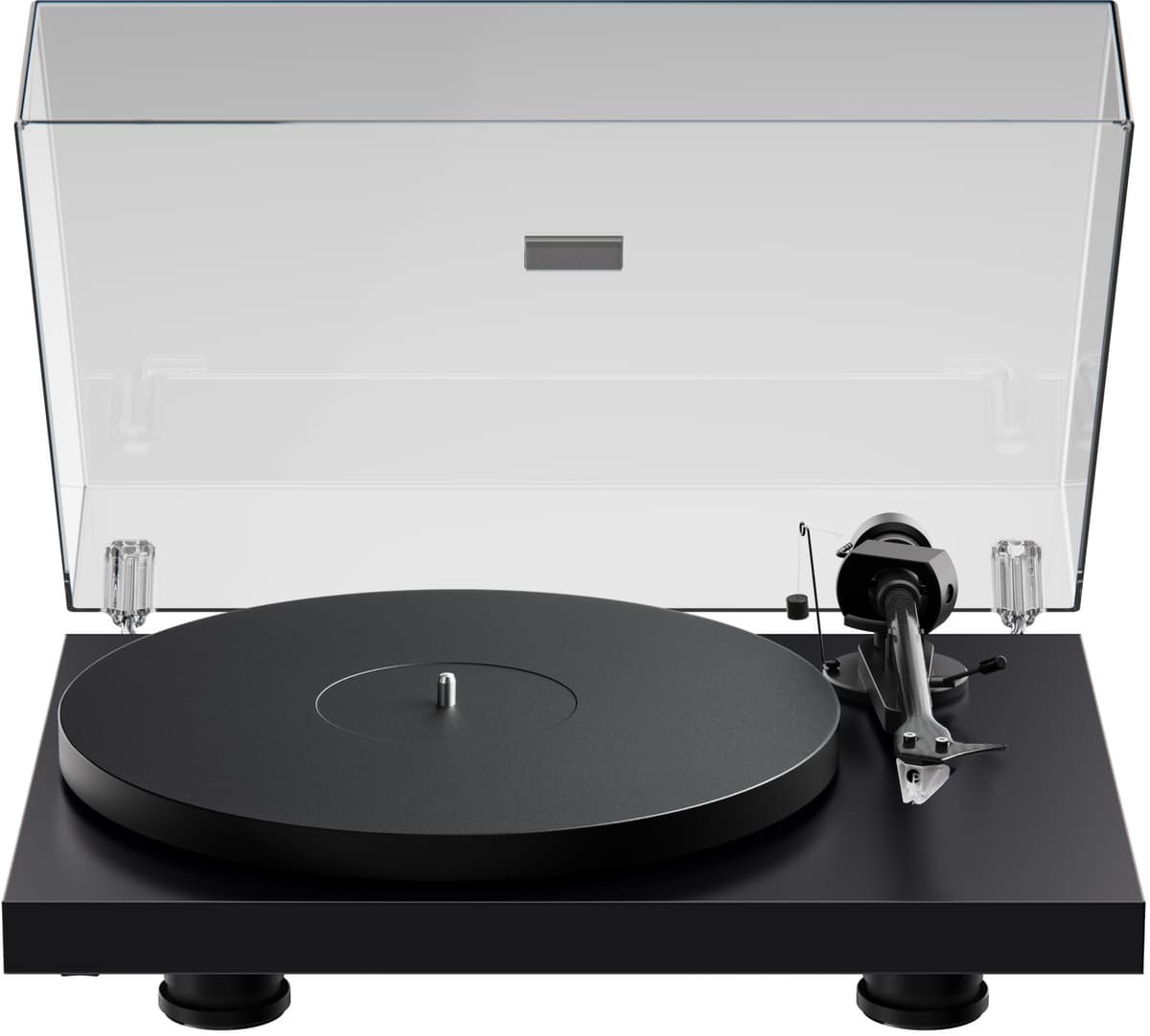 Pro-Ject Debut EVO 2 Tocadiscos Audiophile con Pick it MM EVO (Negro Satinado)