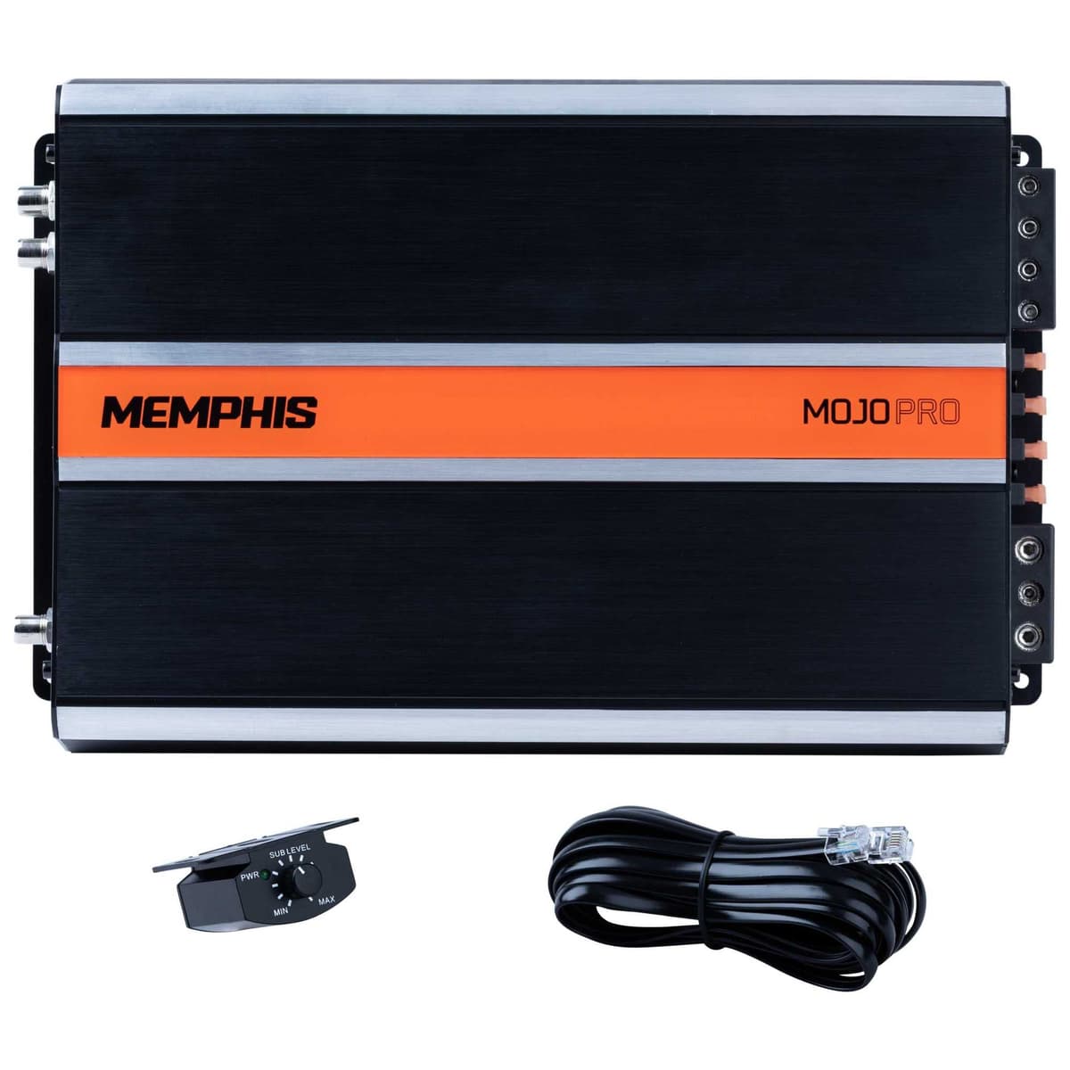 Memphis Audio MJP1500.1 Amplificador Monobloque para Subwoofer - 1500 Watts RMS x 1 a 1 Ohm