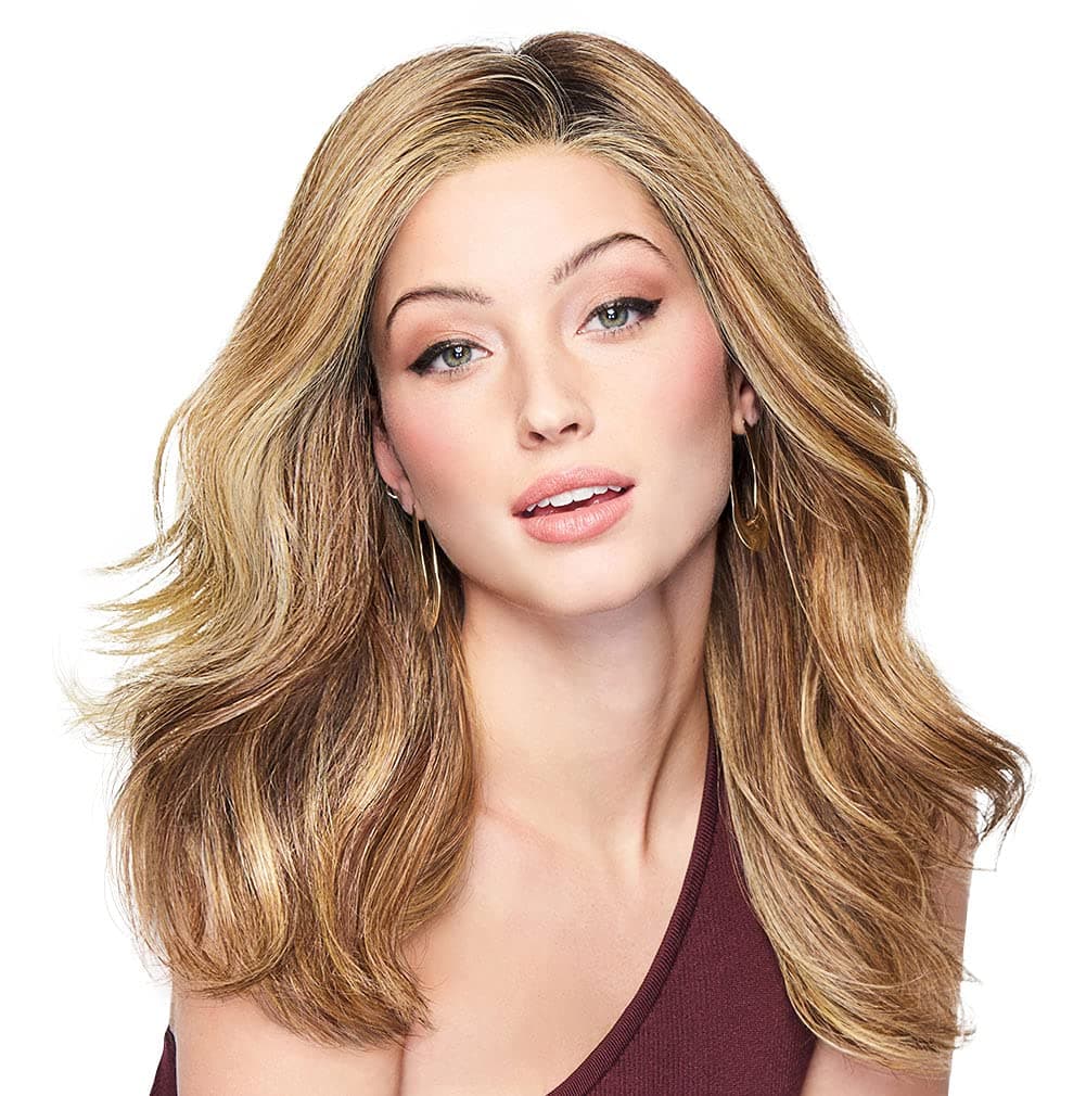 Peluca larga ondulada estilo Raquel Welch de Hairuwear, talla media, RL14/25 Miel Jengibre
