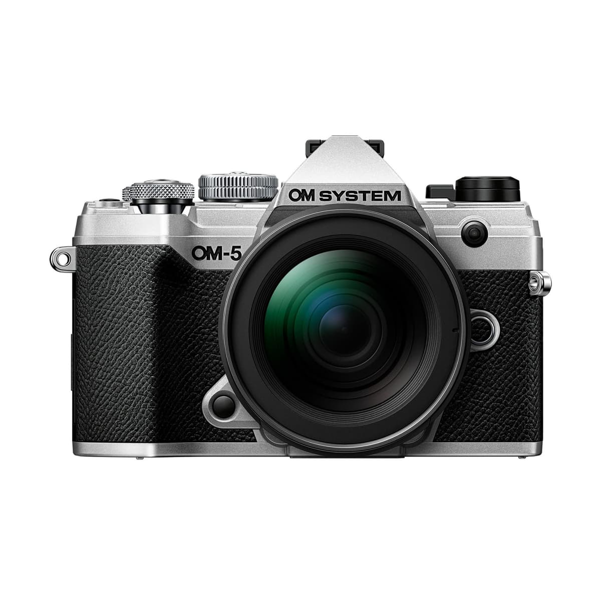 OM SYSTEM OM-5 Silver con M.Zuiko Digital ED 12-45mm F4.0 PRO - Cámara Micro Cuatro Tercios resistente al clima 050332193505