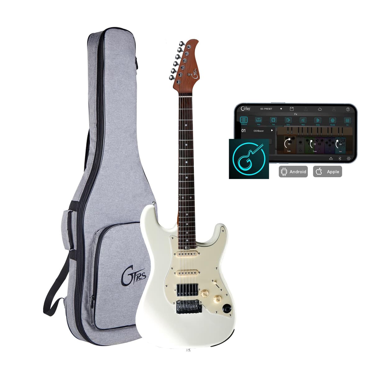 GTRS S800 Smart Electric Guitar Kit con Sistema de Efectos y Looper
