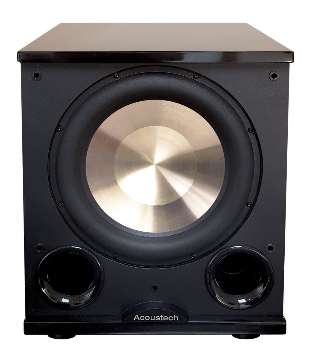 BIC America PL-200II Acoustech Subwoofer Activo 12" 250W RMS, Negro