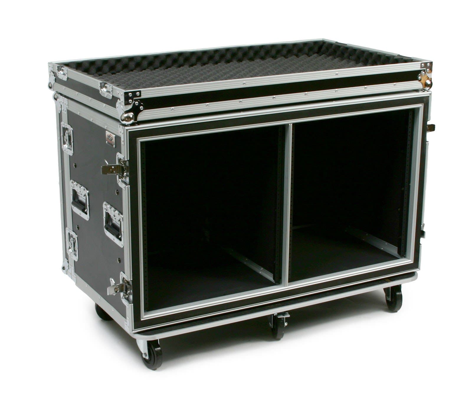 Elite Core OSP Cases SC12U-20SXS 12-Space Side by Side ATA Road Case 20" Deep