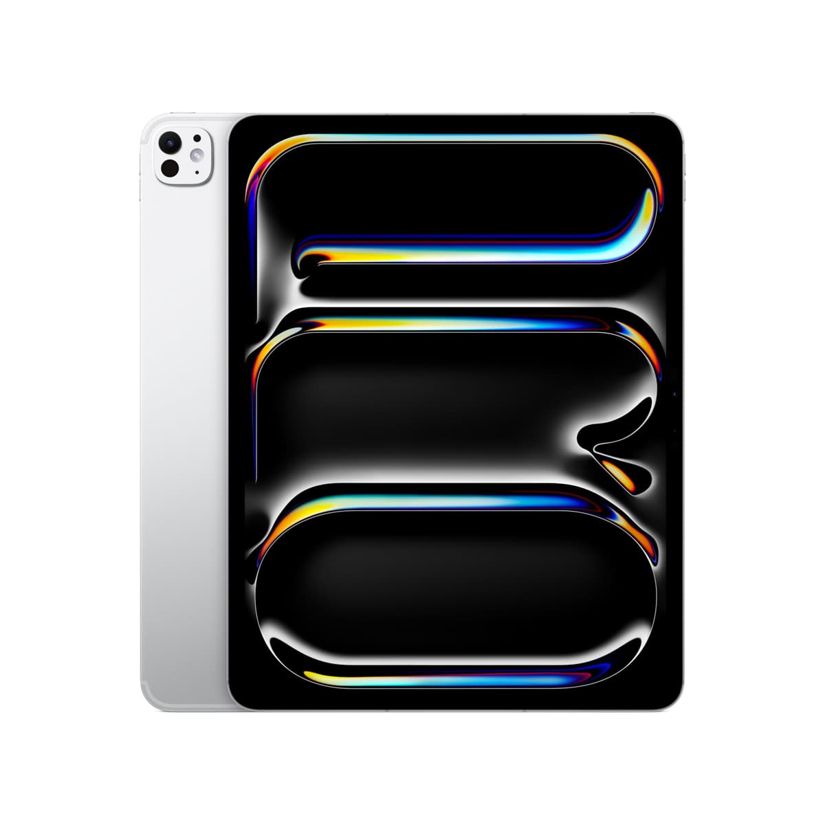 Apple iPad Pro de 13 pulgadas (M5): Pantalla Ultra Retina XDR, 2 TB, Cámara frontal/trasera de 12 MP, Escáner LiDAR, Wi-Fi 7 con Apple N1 + Celular 5G con chip C1X, Face ID, Batería de larga duración - Plateado ME8K4LL/A