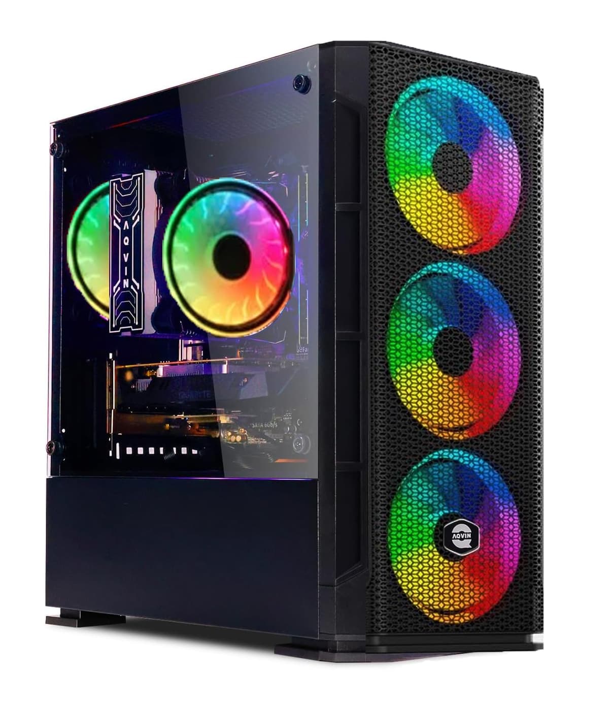AQVIN Tower Gaming Computer Desktop Intel Core i7 32GB RAM 1TB SSD GeForce GTX 1660 Super AQVIN AQ10