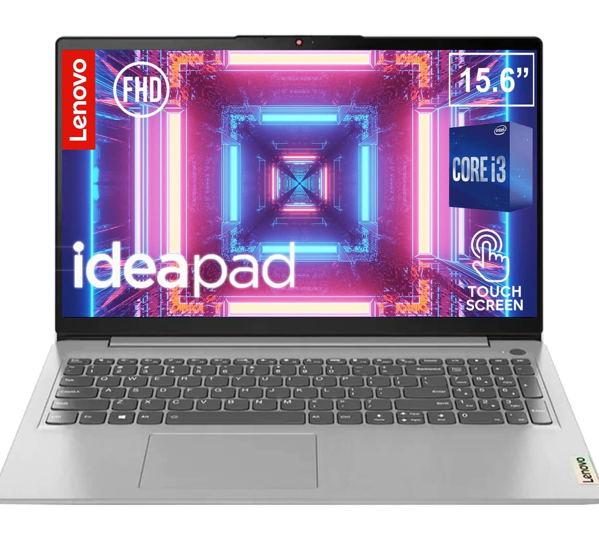 Lenovo Ideapad 3i Portátil | 15.6" FHD | Pantalla Táctil | Procesador Intel 11ª Gen | 24GB RAM y 2TB SSD | Uso Hogar y Oficina | Windows 11 Home | Gris Ártico 03SDI3