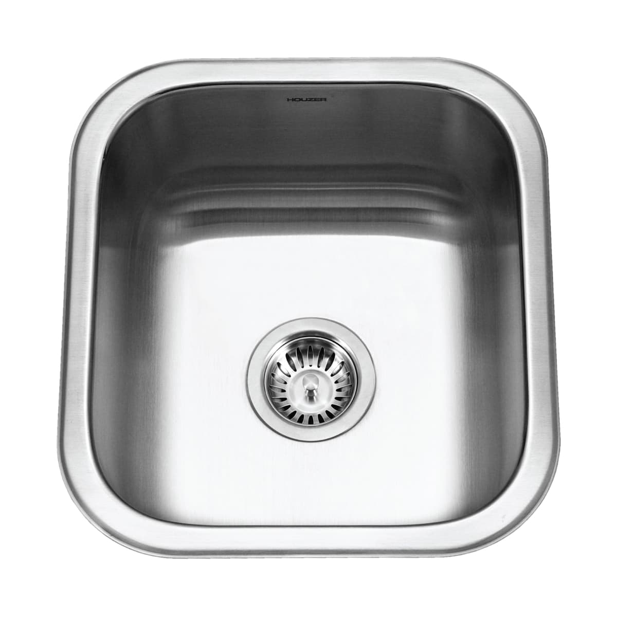 Houzer Club Fregadero de Cocina y Bar Acero Inoxidable Undermount 17" MS-1708-40
