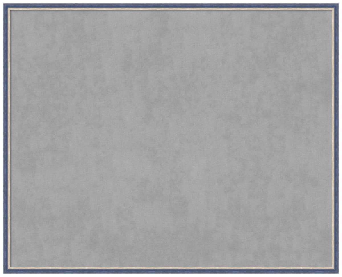 Amanti Art Pizarra magnética enmarcada Theo Blue Narrow 41 x 33 pulgadas 28588293800