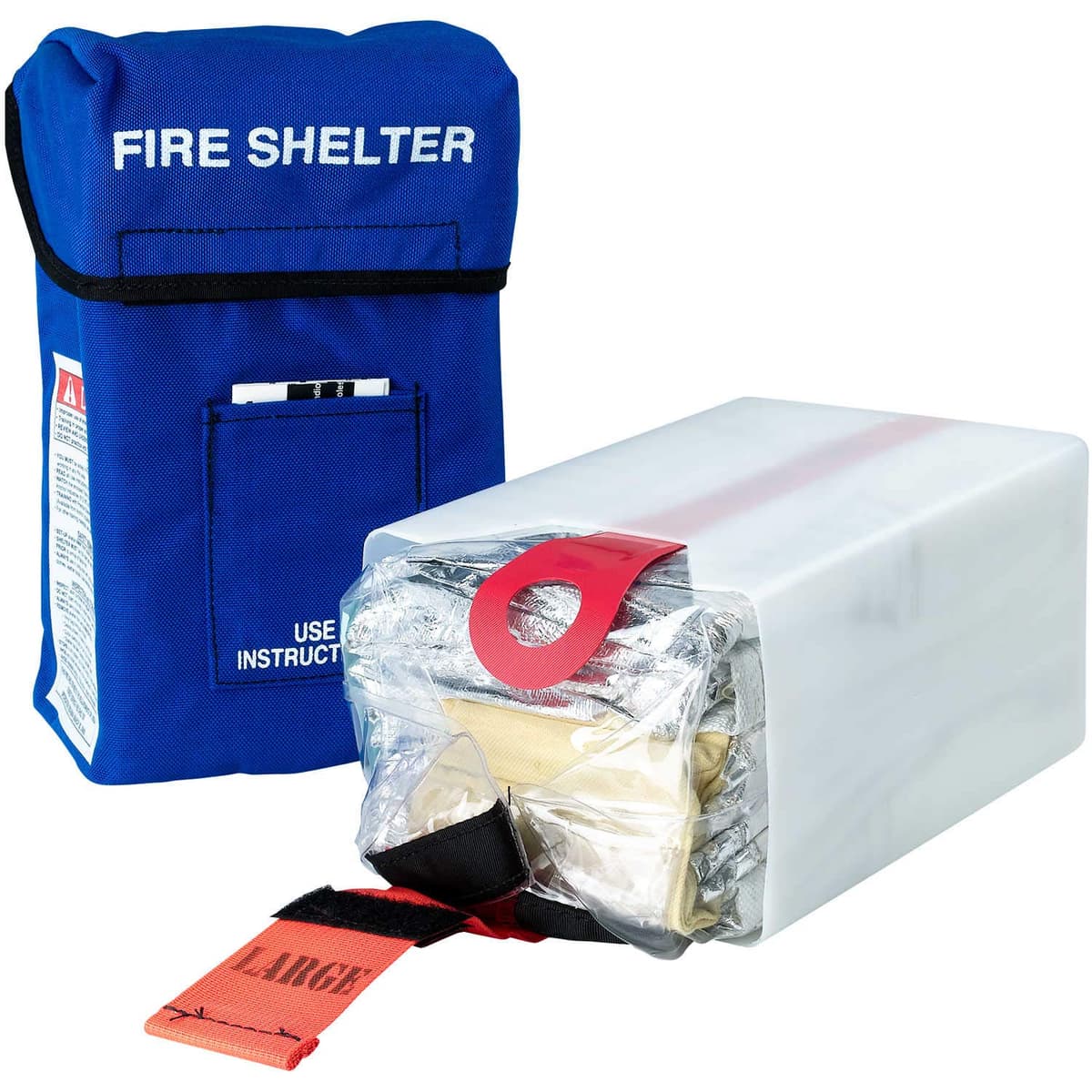 Forestry Suppliers Shelter protector contra incendios Forest Fire Protection Shelter, talla Large, con funda, 35978
