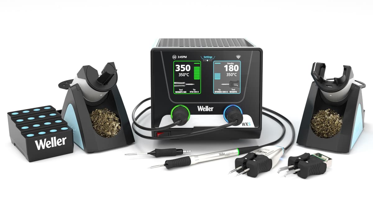 Weller Kit de rework Pico/Micro WXS2021 con WXsmart, WXMPS MS y pinza WXMTS