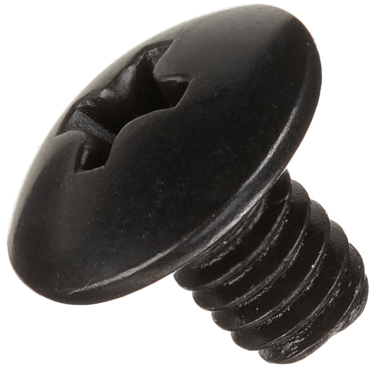 Small Parts 0804MPTB Tornillo de máquina truss acero con acabado black oxide #8-32 x 1/4" (Pack 100)